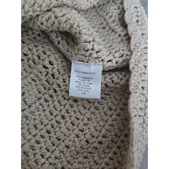 Miss Lola Crochet Mini Dress Cutout Cover Up Tassel Tie‎ S/M Bohemian Boho - Picture 5 of 6